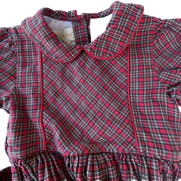 Strasburg red plaid dress size 6 - Picture 2 of 3